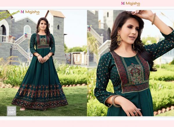 MAJISHA NX Avanti 1 Designer Anarkali Long Gown With Kurti 